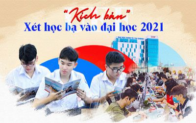 Kịch bản xét học bạ vào đại học năm 2021