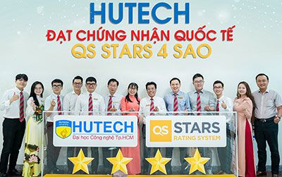 HUTECH đạt chứng nhận quốc tế QS Stars 4 Sao