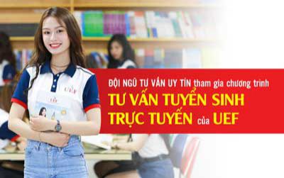 Đội ngũ tư vấn uy tín tham gia chương trình Tư vấn tuyển sinh trực tuyến của UEF