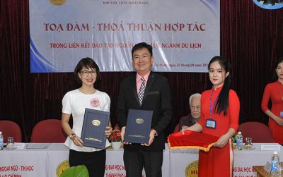 HUFLIT liên kết, hợp tác trong đào tạo nguồn nhân lực du lịch