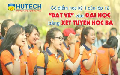 Có điểm học kỳ 1 của lớp 12, đặt vé vào Đại học bằng xét tuyển học bạ