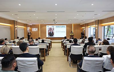 UEH kết nối lãnh đạo đại học quốc tế bàn về quản trị và tác động xã hội