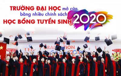 Trường đại học mở cửa bằng nhiều chính sách học bổng tuyển sinh 2020