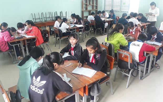 Vướng mắc xét tuyển lớp 10 cho học sinh VNEN - Ảnh 1 Vướng mắc xét tuyển lớp 10 cho học sinh VNEN - Ảnh 1