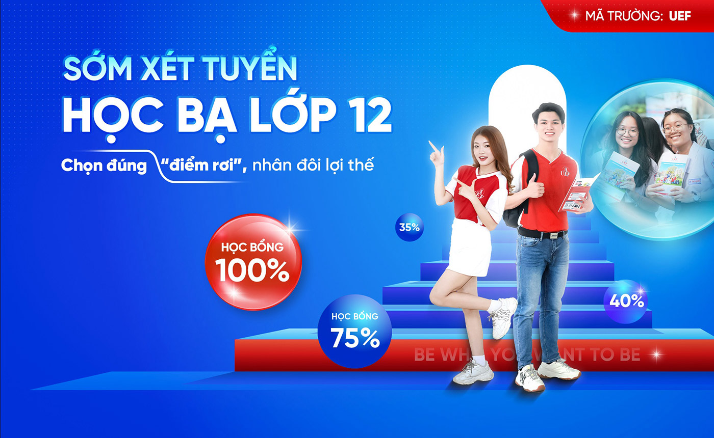 Sớm xét tuyển học bạ lớp 12 - Chọn đúng điểm rơi nhân đôi lợi thế - ảnh 1 Sớm xét tuyển học bạ lớp 12 - Chọn đúng điểm rơi nhân đôi lợi thế - ảnh 1