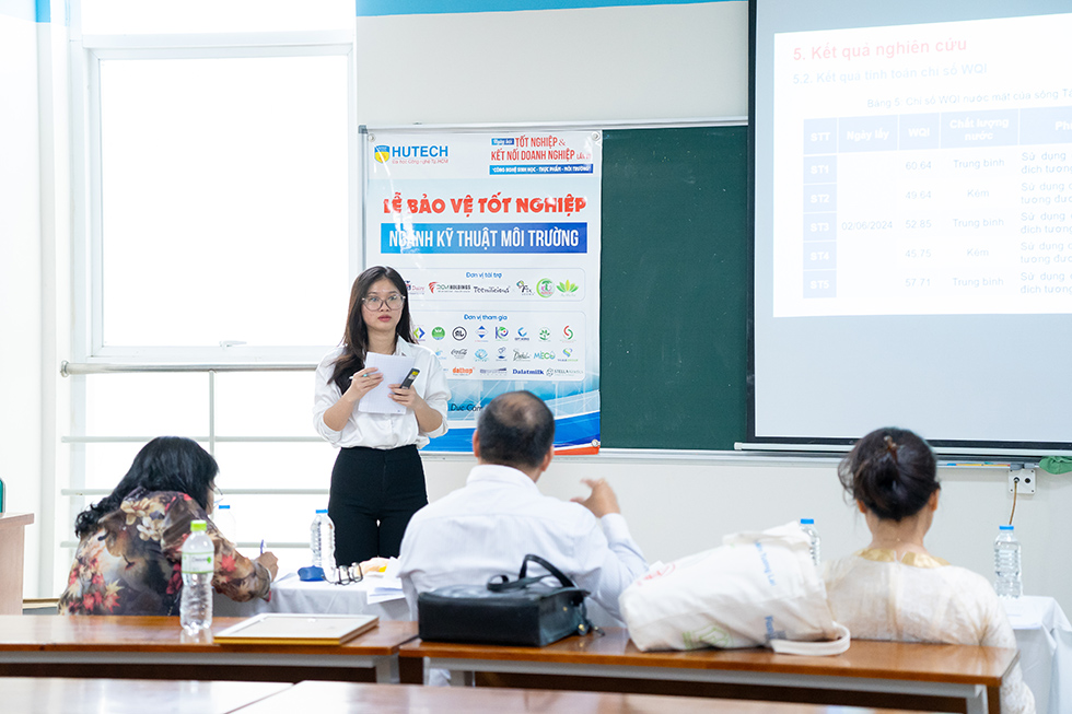 Trực tiếp bảo vệ đồ án trước doanh nghiệp, sinh viên HUTECH được đánh giá cao - ảnh 2 Trực tiếp bảo vệ đồ án trước doanh nghiệp, sinh viên HUTECH được đánh giá cao - ảnh 2
