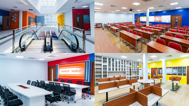 Sinh viên hào hứng trải nghiệm sự thay da đổi thịt của HUFLIT - ảnh 2 Sinh viên hào hứng trải nghiệm sự thay da đổi thịt của HUFLIT - ảnh 2