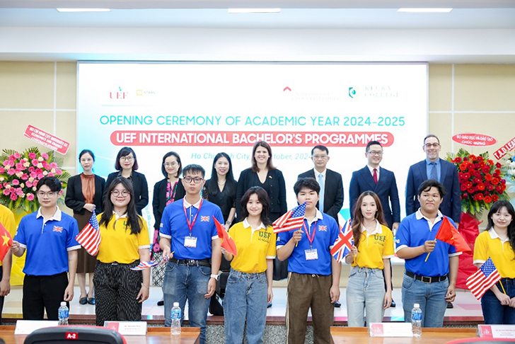 UEF khai giảng các chương trình cử nhân quốc tế Anh Quốc, Hoa Kỳ - ảnh 4 UEF khai giảng các chương trình cử nhân quốc tế Anh Quốc, Hoa Kỳ - ảnh 4