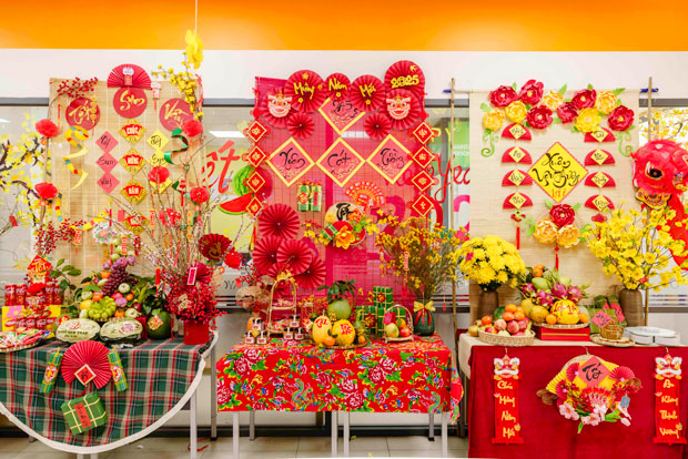 Học sinh hào hứng với mùa Tết đa văn hóa - ảnh 5 Học sinh hào hứng với mùa Tết đa văn hóa - ảnh 5