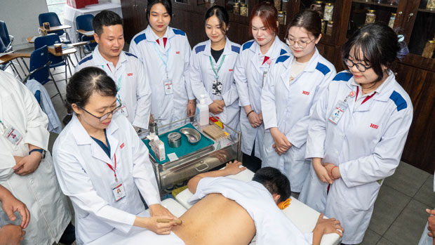 Sinh viên khối ngành sức khỏe học gì từ Hội thảo Đông - Tây y kết hợp - ảnh 1 Sinh viên khối ngành sức khỏe học gì từ Hội thảo Đông - Tây y kết hợp - ảnh 1