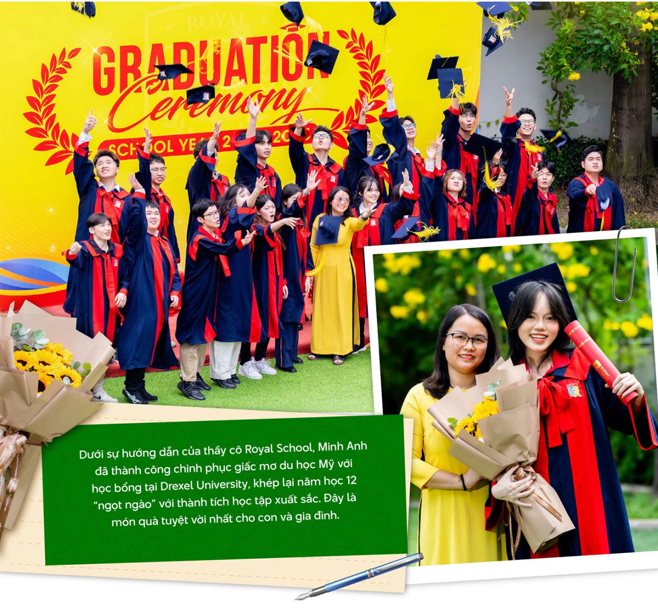 Lễ tốt nghiệp tại Royal School: Ngày trưởng thành trong yêu thương, kiêu hãnh bước ra thế giới - Ảnh 6 Lễ tốt nghiệp tại Royal School: Ngày trưởng thành trong yêu thương, kiêu hãnh bước ra thế giới - Ảnh 6