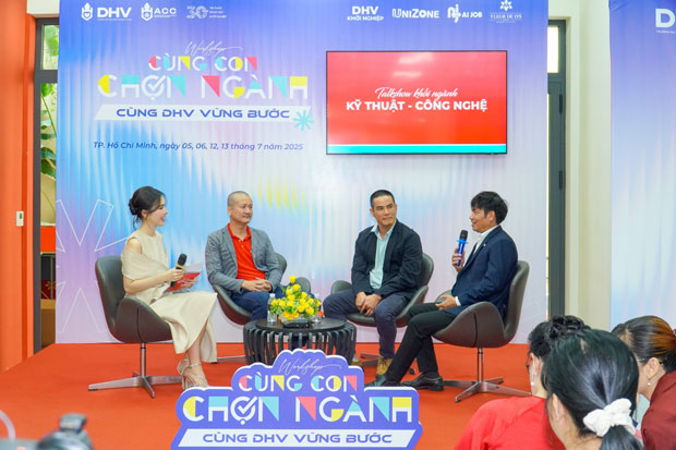 Trường ĐH Hùng Vương TP.HCM mở lối chọn ngành thật - nghề thật cho Gen Z Trường ĐH Hùng Vương TP.HCM mở lối chọn ngành thật - nghề thật cho Gen Z