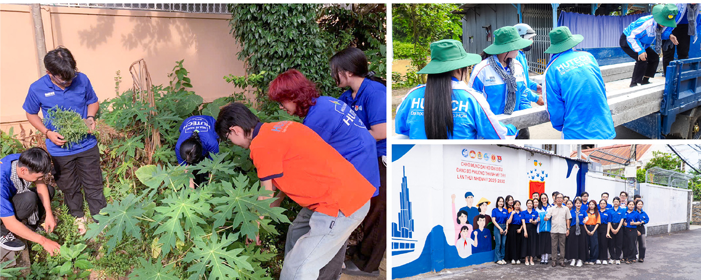 Mùa hè xanh HUTECH 2025: Hành trình người trẻ đi gieo mầm yêu thương - Ảnh 11 Mùa hè xanh HUTECH 2025: Hành trình người trẻ đi gieo mầm yêu thương - Ảnh 11