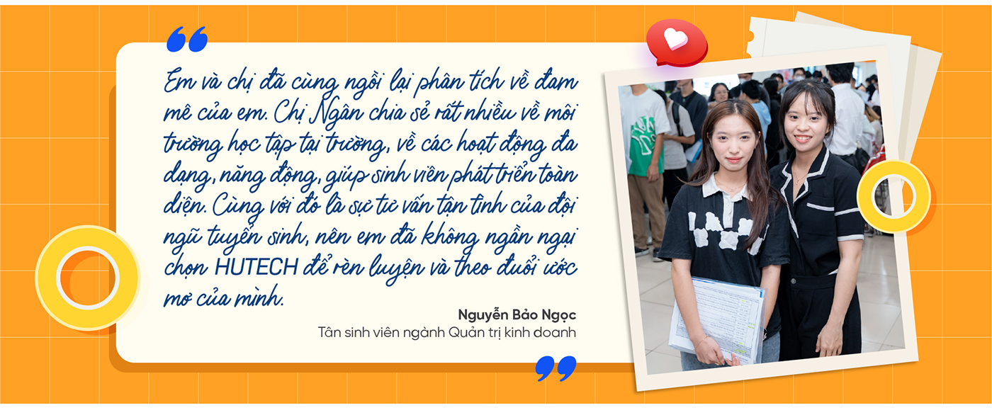 ′Ngàn lẻ một′ câu chuyện mùa nhập học 2025 tại HUTECH - Ảnh 9 ′Ngàn lẻ một′ câu chuyện mùa nhập học 2025 tại HUTECH - Ảnh 9