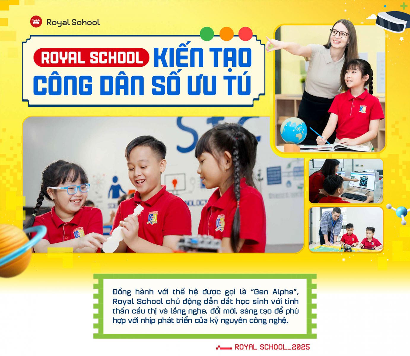Royal School: Kiến tạo công dân số ưu tú - Ảnh 1 Royal School: Kiến tạo công dân số ưu tú - Ảnh 1